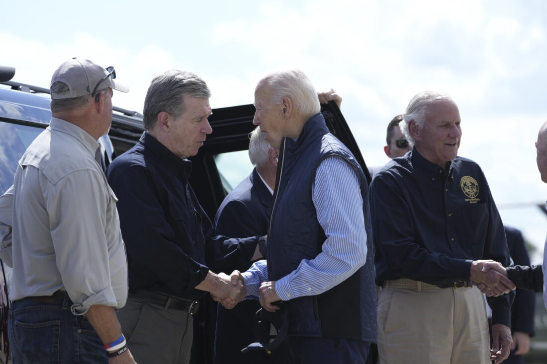 Harris and Biden head to the Southeast to see Helene’s damage amid high ...